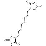 CAS#: 94134-13-1， 1,1'-(1,8-Octanediyl)di(2,4-imidazolidinedione)