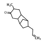 CAS#: 94134-66-4， 9-Allyl-5-methyltricyclo[6.2.1.0<sup>2,7</sup>]undecan-4-one