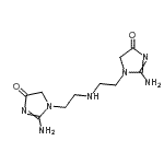 CAS#: 94158-01-7， 1,1'-(Iminodi-2,1-ethanediyl)bis(2-amino-1,5-dihydro-4H-imidazol-4-one)