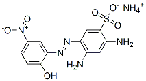 CAS#: 94159-74-7， Ammonium 2,4-Diamino-5-[(2-Hydroxy-5-Nitrophenyl)Azo]Benzenesulphonate