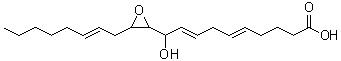 CAS#: 94161-10-1， (5E,8E)-10-Hydroxy-10-{3-[(2E)-2-octen-1-yl]-2-oxiranyl}-5,8-decadienoic acid