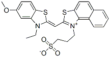 CAS#: 94166-45-7， 2-[(3-Ethyl-5-Methoxy-2(3H)-Benzothiazolylidene)Methyl]-1-(3-Sulfopropyl)-Naphtho[1,2-d]Thiazolium Inner Salt