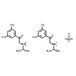 CAS#: 94200-15-4， [2-(3,5-dihydroxyphenyl)-2-oxo-ethyl]-isopropyl-ammonium sulfate