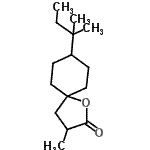 CAS#: 94200-91-6， 8-(1,1-dimethylpropyl)-2-methyl-4-oxaspiro[4.5]decan-3-one