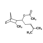 CAS#: 94201-01-1， [4-methyl-1-(6-methyl-5-bicyclo[2.2.1]hept-2-enyl)pent-3-enyl] acetate