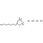 CAS#: 94202-06-9， tetraammonium N,N-bis(phosphonatomethyl)heptan-1-amine