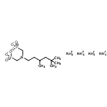 CAS#: 94202-09-2， tetraammonium 3,5,5-trimethyl-N,N-bis(phosphonatomethyl)hexan-1-amine