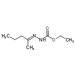 CAS#: 942040-13-3， Ethyl (2E)-2-(2-pentanylidene)hydrazinecarboxylate