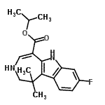 CAS#: 942148-30-3， Isopropyl 8-fluoro-1,1-dimethyl-1,2,3,6-tetrahydroazepino[4,5-b]indole-5-carboxylate