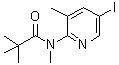 CAS 登录号：942206-32-8， N-(5-碘-3-甲基-2-吡啶基)-N,2,2-三甲基丙酰胺
