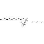 CAS#: 94230-73-6， tripotassium N,N-bis(phosphonatomethyl)octan-1-amine