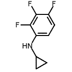 CAS#: 94242-49-6， N-Cyclopropyl-2,3,4-trifluoroaniline