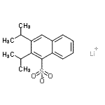 CAS#: 94248-48-3， lithium 2,3-diisopropylnaphthalene-1-sulfonate
