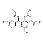 CAS#: 94248-56-3， [(1R,2R,3R,4S)-2,3,4,5-tetrakis[(2-bromoacetyl)oxy]-1-(hydroxymethyl)pentyl] 2-bromoacetate
