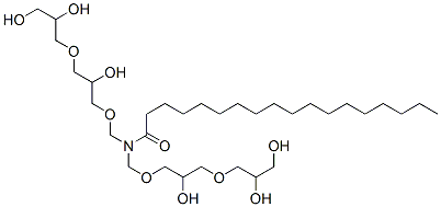 CAS#: 94248-87-0， N,N-Bis[[3-(2,3-Dihydroxypropoxy)-2-Hydroxypropoxy]Methyl]Stearamide