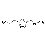 CAS#: 942519-64-4， N-Methyl-1-(3-propyl-1,2-oxazol-5-yl)methanamine