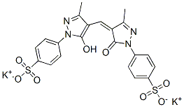 CAS#: 94266-02-1， Dipotassium 4-[4,5-Dihydro-4-[[5-Hydroxy-3-Methyl-1-(4-Sulphonatophenyl)-1H-Pyrazol-4-Yl]Methylene]-3-Methyl-5-Oxo-1H-Pyrazol-1-Yl]Benzenesulphonate