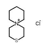 CAS#: 94276-07-0， 9-thia-6-azoniaspiro[5.5]undecane chloride