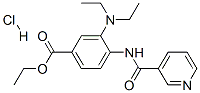 CAS#: 94276-20-7， Ethyl 3-(Diethylamino)-4-[(3-Pyridylcarbonyl)Amino]Benzoate Monohydrochloride