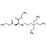 CAS#: 94277-93-7， diethyl (2S)-2-(3-triethoxysilylpropylamino)butanedioate