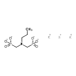 CAS#: 94278-02-1， tripotassium N,N-bis(phosphonatomethyl)propan-1-amine
