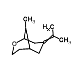 CAS#: 94291-47-1， 3-isopropylidene-9-methyl-6-oxabicyclo[3.3.1]nonane