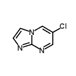 structure of CAS# 944906-56-3, 6-Chloroimidazo[1,2-a]pyrimidine;6-Chloroimidazo[1,2-a]pyrimidine