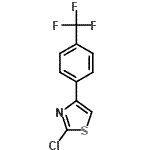 CAS#: 945860-88-8， 2-Chloro-4-[4-(trifluoromethyl)phenyl]-1,3-thiazole