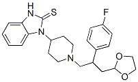 CAS#: 94732-98-6， 1-[1-[3-[2-(4-Fluorophenyl)-1,3-Dioxolan-2-Yl]Propyl]-4-Piperidinyl]-1,3-Dihydro-2H-Benzimidazole-2-Thione