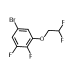 CAS#: 947534-37-4， 5-Bromo-1-(2,2-difluoroethoxy)-2,3-difluorobenzene