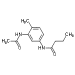 CAS#: 947868-11-3， N-(3-Acetamido-4-methylphenyl)butanamide