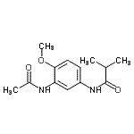 CAS#: 947891-86-3， N-(3-Acetamido-4-methoxyphenyl)-2-methylpropanamide