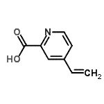 CAS#: 94798-08-0， 4-Vinyl-2-pyridinecarboxylic acid
