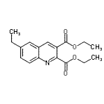 CAS#: 948289-92-7， Diethyl 6-ethyl-2,3-quinolinedicarboxylate
