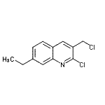 CAS#: 948291-32-5， 2-Chloro-3-(chloromethyl)-7-ethylquinoline