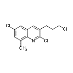 CAS#: 948292-01-1， 2,6-Dichloro-3-(3-chloropropyl)-8-methylquinoline