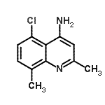 CAS#: 948292-79-3， 5-Chloro-2,8-dimethyl-4-quinolinamine