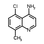 CAS#: 948292-84-0， 5-Chloro-8-methyl-4-quinolinamine