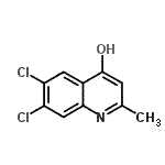 CAS#: 948294-27-7， 6,7-Dichloro-2-methyl-4-quinolinol