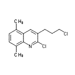 CAS#: 948294-59-5， 2-Chloro-3-(3-chloropropyl)-5,8-dimethylquinoline