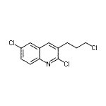 CAS#: 948294-62-0， 2,6-Dichloro-3-(3-chloropropyl)quinoline