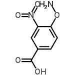 CAS 登录号：94832-40-3， 4-(氨基氧基)-3-硝基苯甲酸