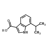 CAS#: 948581-63-3， 7-Isopropyl-1H-indole-3-carboxylic acid