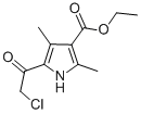 structure of CAS# 950-86-7, 5-(2-Chloro-acetyl)-2,4-dimethyl-1H-pyrrole-3-carboxylic acid ethyl ester;5-(2-Chloro-1-Oxoethyl)-2,4-Dimethyl-1H-Pyrrole-3-Carboxylic Acid Ethyl Ester;5-(2-Chloroacetyl)-2,4-Dimethyl-1H-Pyrrole-3-Carboxylic Acid Ethyl Ester;Ethyl 5-(2-Chloroethanoyl)-2,4-Dimethyl-1H-Pyrrole-3-Carboxylate