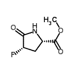 CAS#: 95048-76-3， Methyl (4S)-4-fluoro-5-oxo-L-prolinate