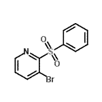 CAS#: 950693-95-5， 3-Bromo-2-(phenylsulfonyl)pyridine