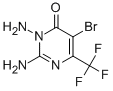 structure of CAS# 95095-46-8, 2,3-Diamino-5-Bromo-6-(Trifluoromethyl)-4(3H)-Pyrimidinone;2,3-Diamino-5-Bromo-6-(Trifluoromethyl)-4-Pyrimidinone;Smr000333801;9D-031