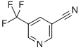 结构式 CAS# 951624-83-2, 5-(三氟甲基)-3-吡啶甲腈