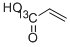 CAS#: 95387-98-7， 2-Propenoic-1-13C Acid