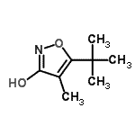 CAS 登录号：95406-69-2， 4-甲基-5-(2-甲基-2-丙基)-1,2-恶唑-3(2H)-酮